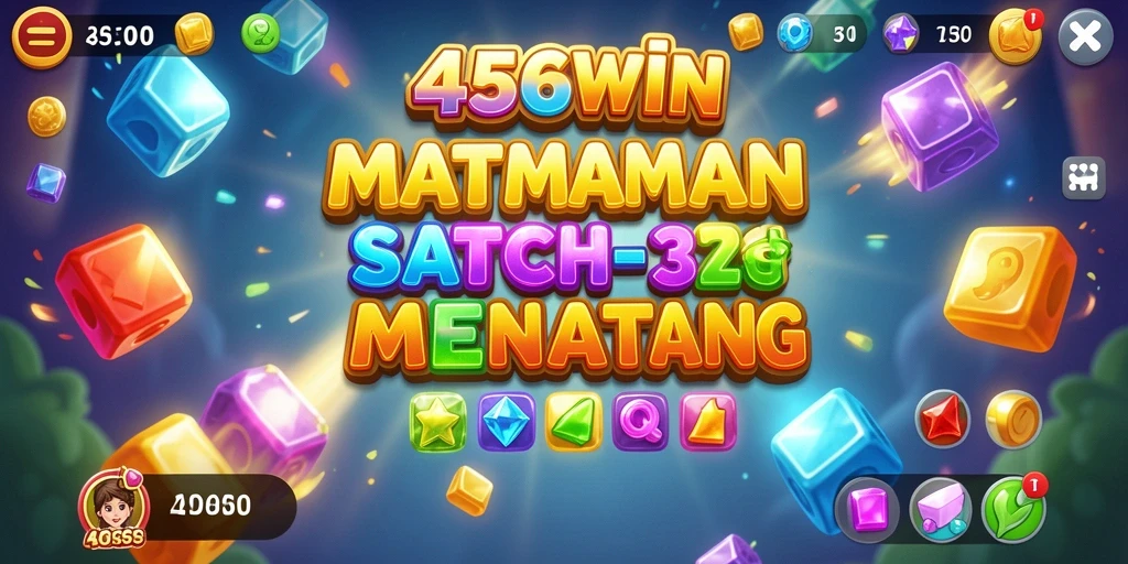 Gambar gameplay 456WIN menampilkan kombinasi elemen Match-3 yang menantang.