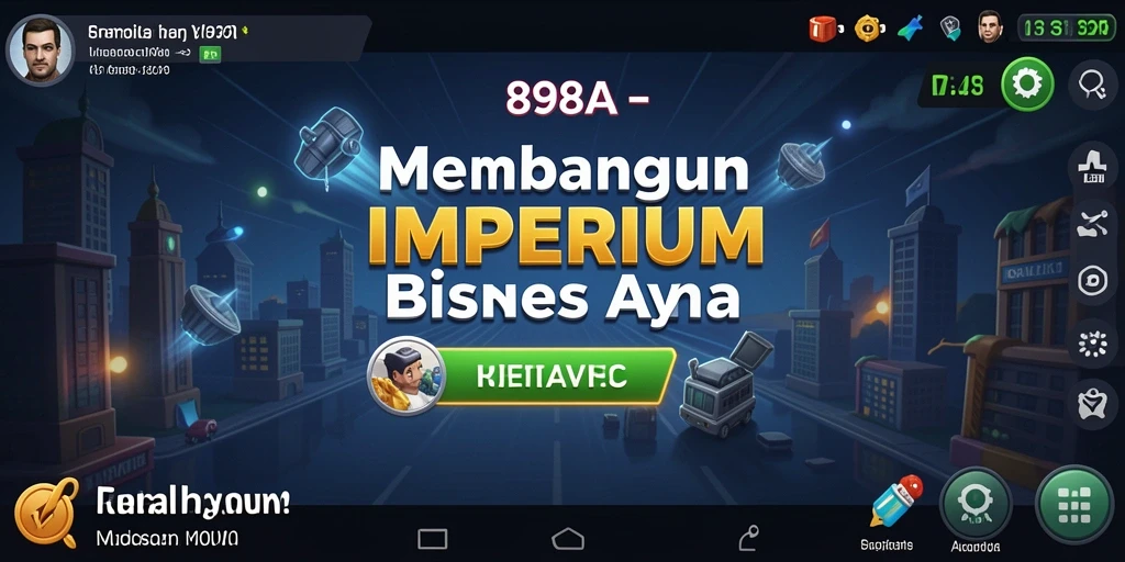 Menampilkan gameplay seru dari 898A dengan elemen Tycoon yang mendebarkan.