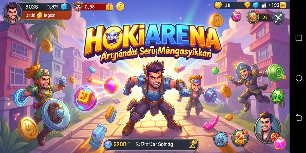 Tampilan seru dari gameplay HOKIARENA yang membuat ketagihan.