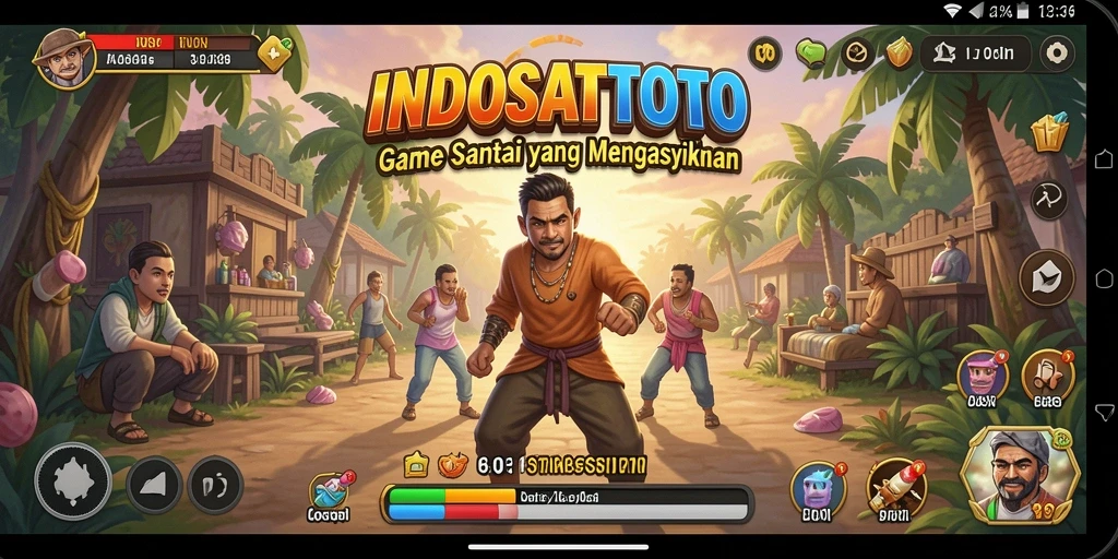 Screenshot gameplay <strong>INDOSATTOTO</strong> yang penuh warna dan mengasyikkan.