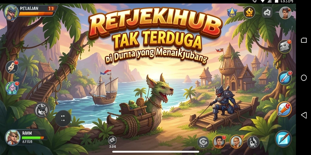 Tampilan gameplay menakjubkan di REJEKIHUB, penuh petualangan dan tantangan.