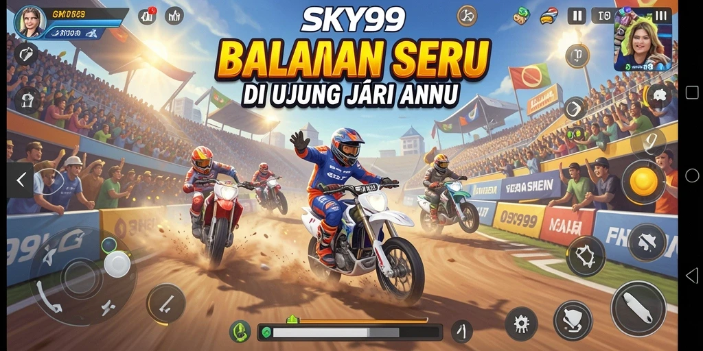 Gameplay seru dalam balapan cepat dan menantang.