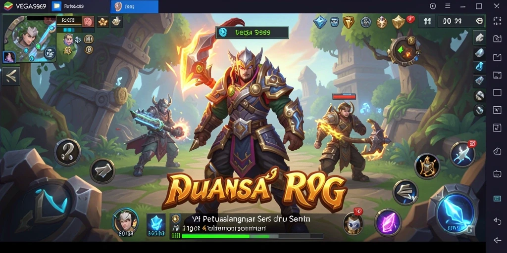 Tampilan gameplay seru dan menantang di VEGAS969.